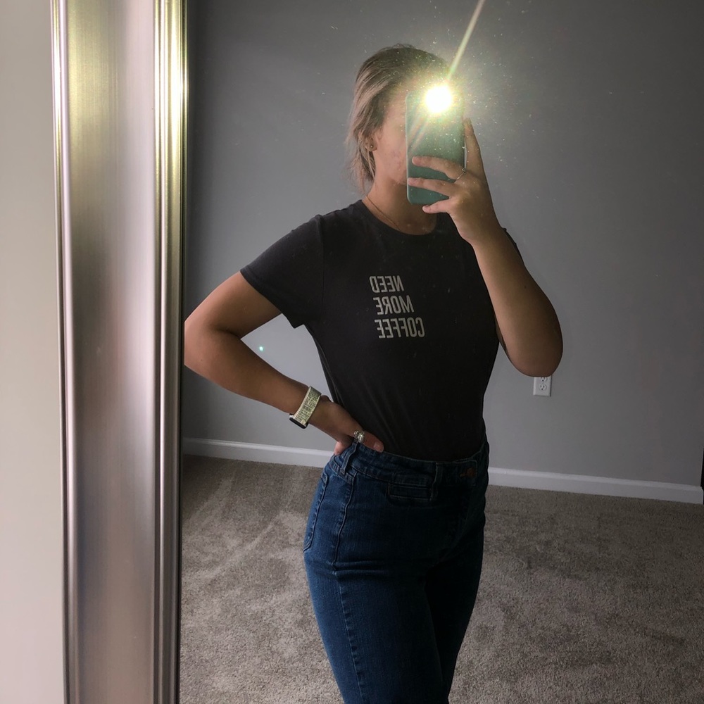 Soft and sexy dark grey t-shirt